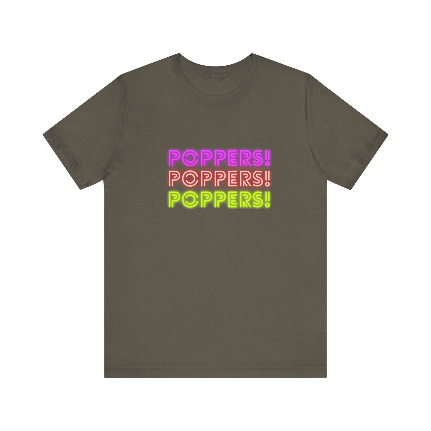 T-Shirt Sleeve Tee - Poppers