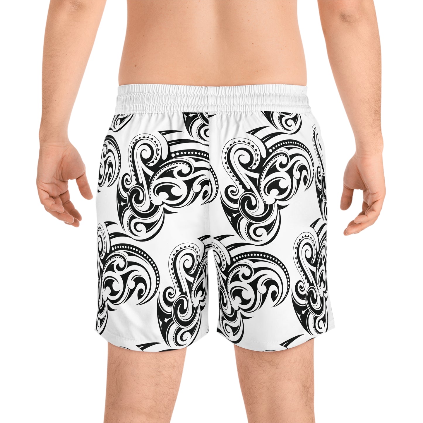 Men's Mid-Length Swim Shorts (AOP)