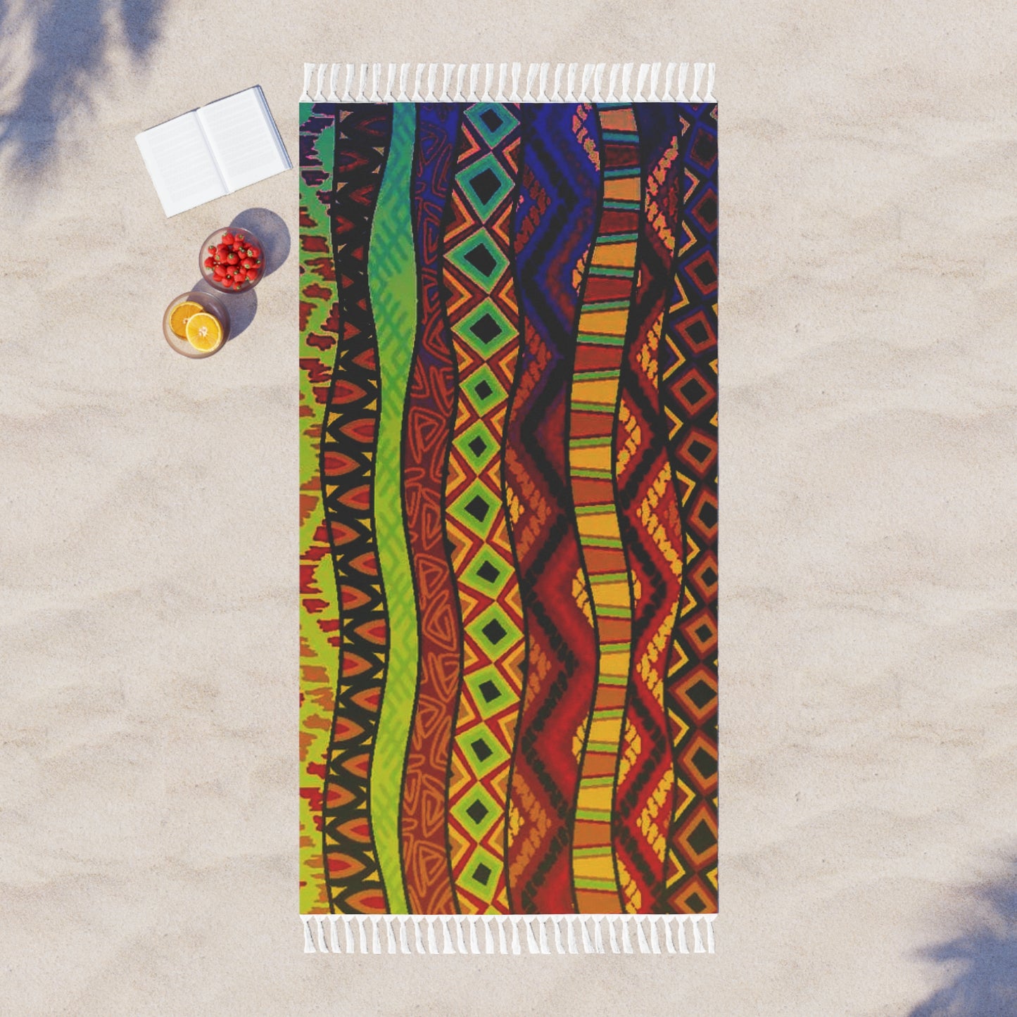 Tribal Four Elements Beach Towel