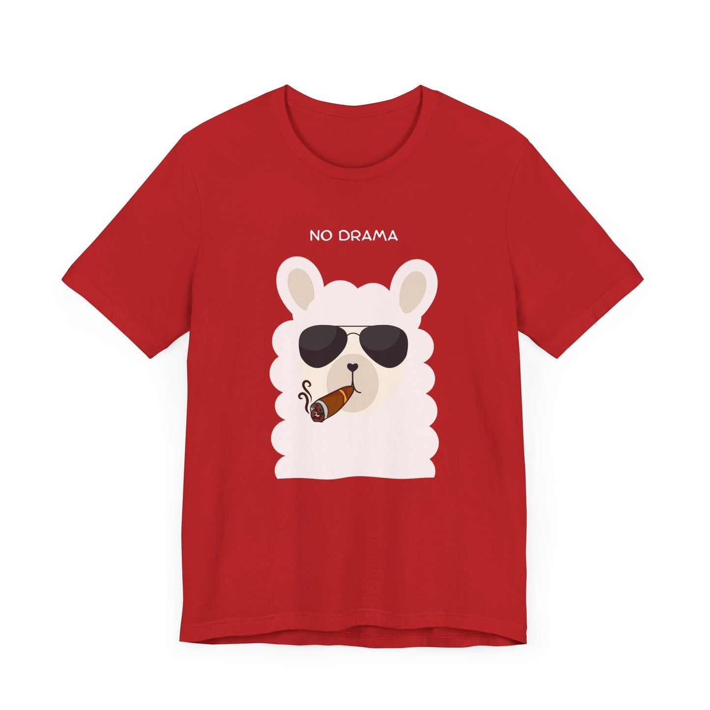 T-Shirt Sleeve Tee - No drama llama