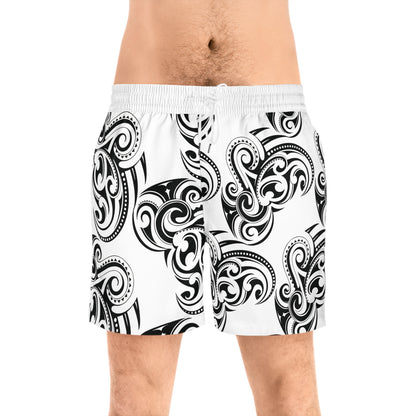 Men's Mid-Length Swim Shorts (AOP)