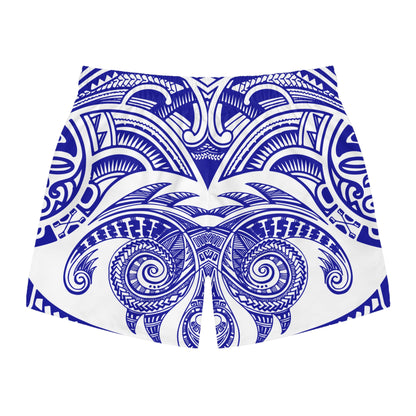 Blue Mandala Swim Shorts