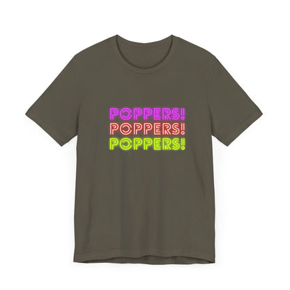 T-Shirt Sleeve Tee - Poppers