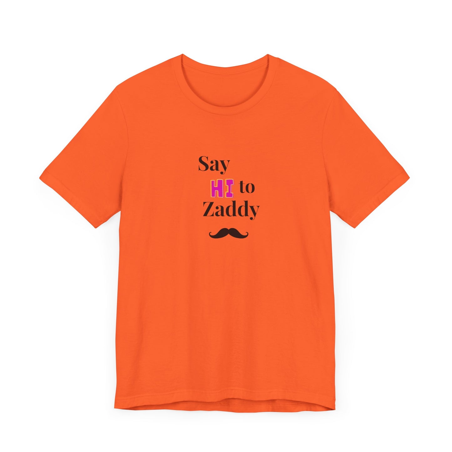 T-Shirt Sleeve Tee - Say Hi to Zaddy!