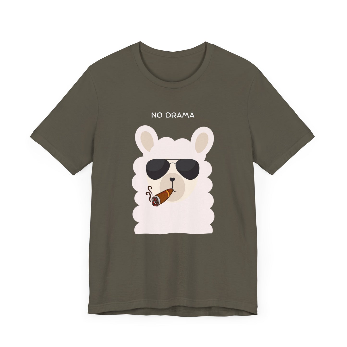 T-Shirt Sleeve Tee - No drama llama