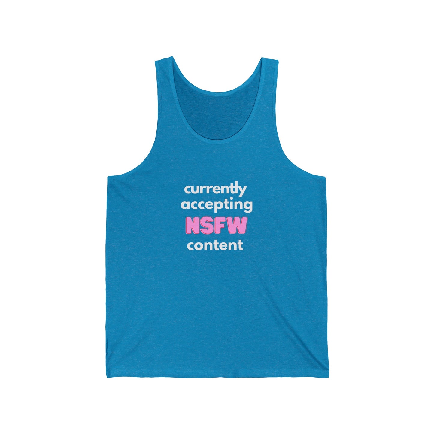 Jersey Tank Top - Accepting NSFW content