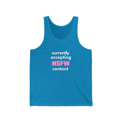 Jersey Tank Top - Accepting NSFW content