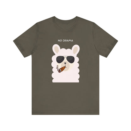 T-Shirt Sleeve Tee - No drama llama