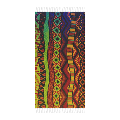 Tribal Four Elements Beach Towel