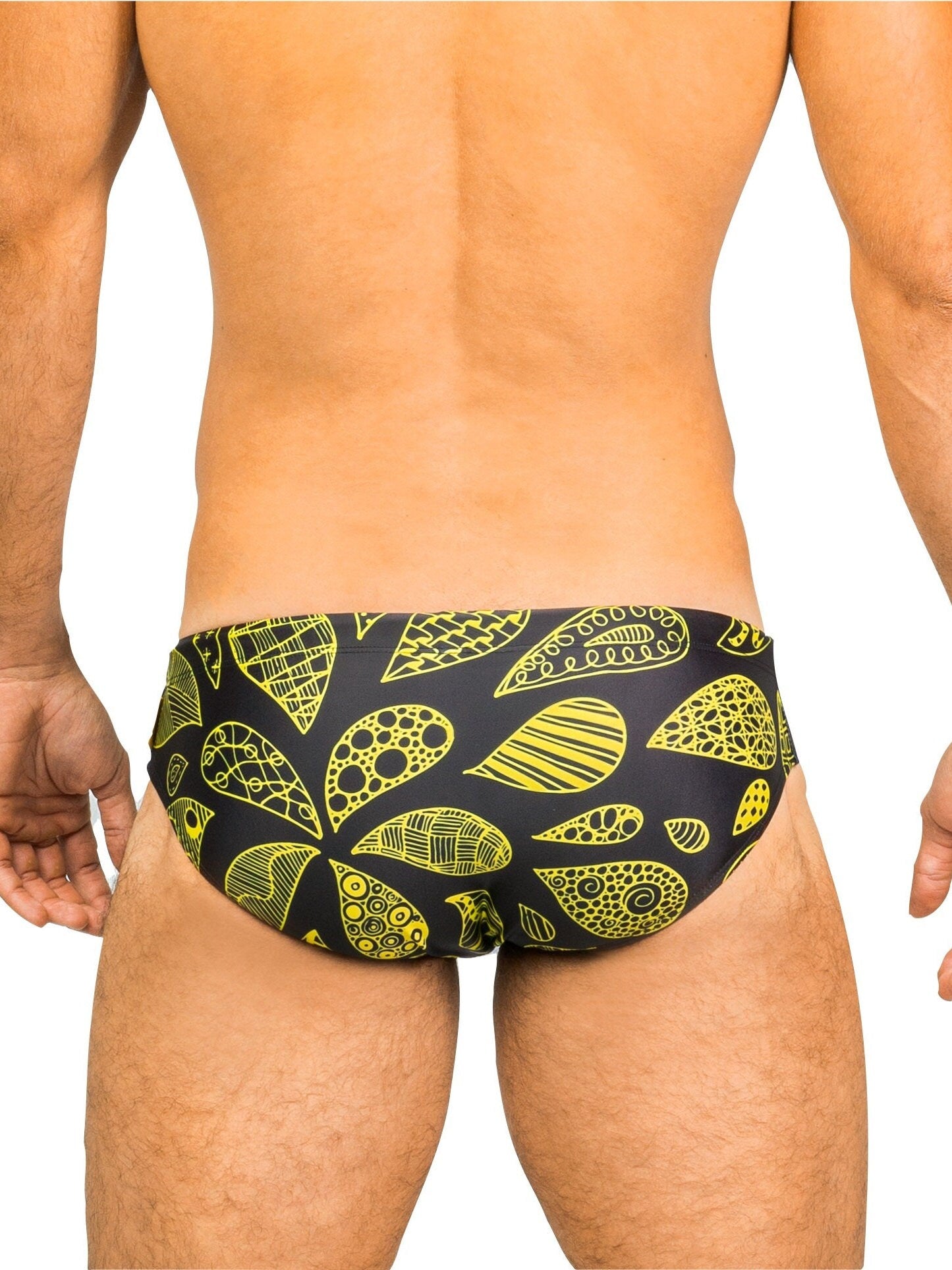 Men's Swimwear Brief Brazilian Swimsuit Designer Sunga - Drop of Water