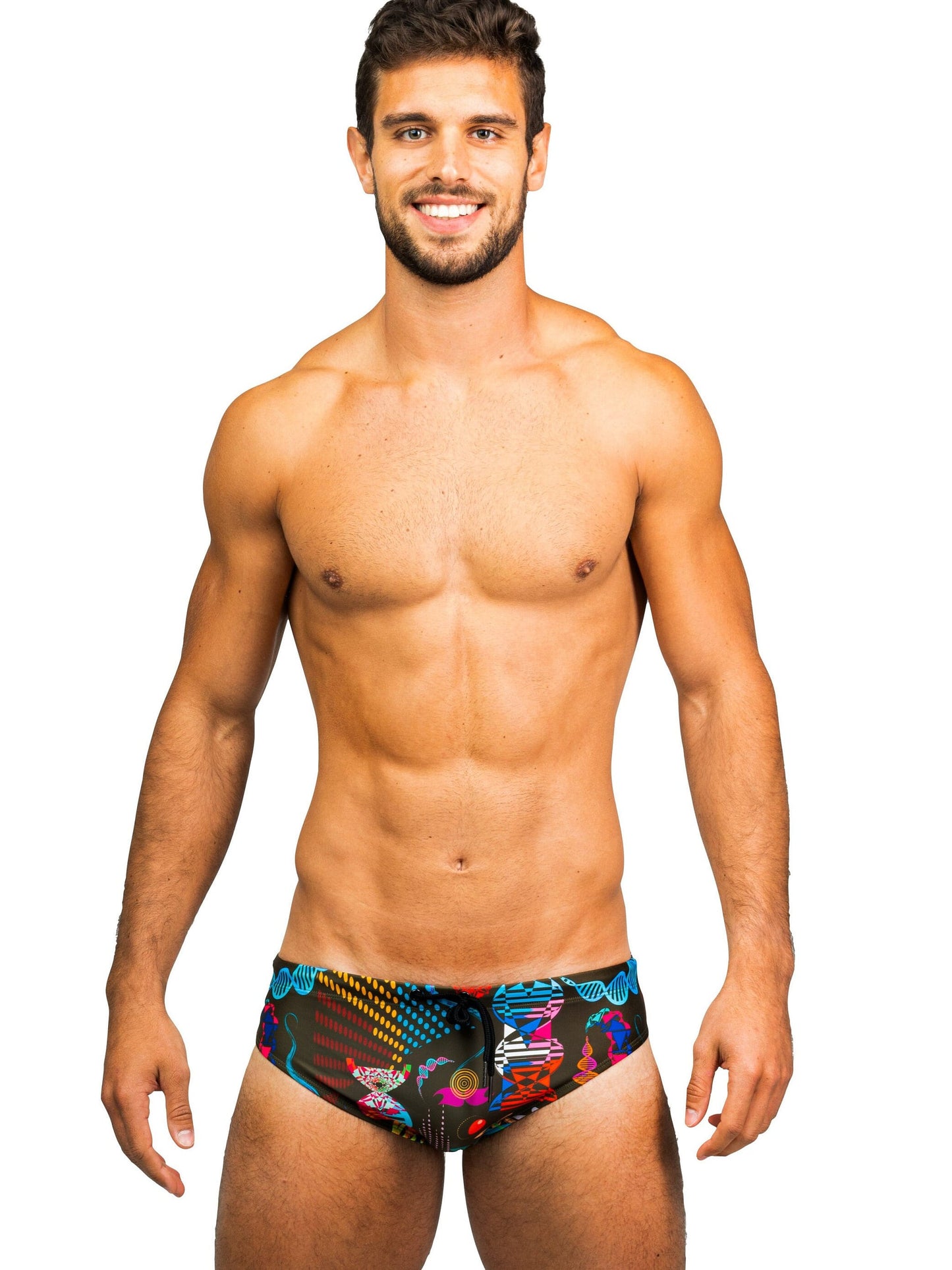 Men's Swimwear Brief Brazilian Swimsuit Designer Sunga - DNA