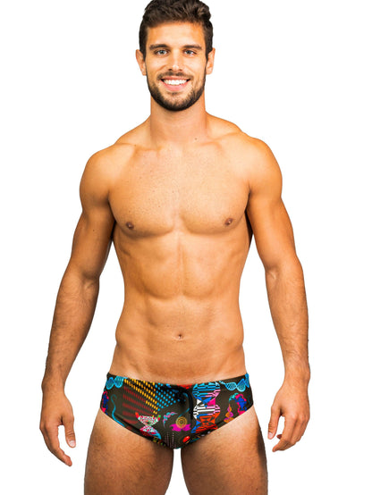 Men's Swimwear Brief Brazilian Swimsuit Designer Sunga - DNA