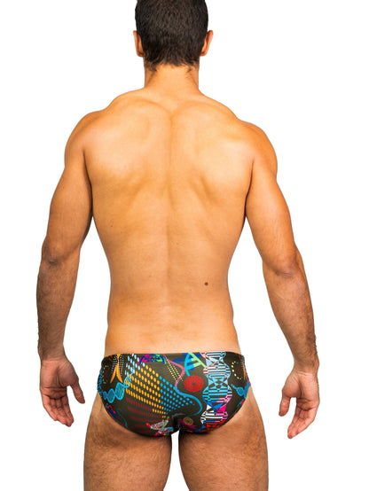 Men's Swimwear Brief Brazilian Swimsuit Designer Sunga - DNA